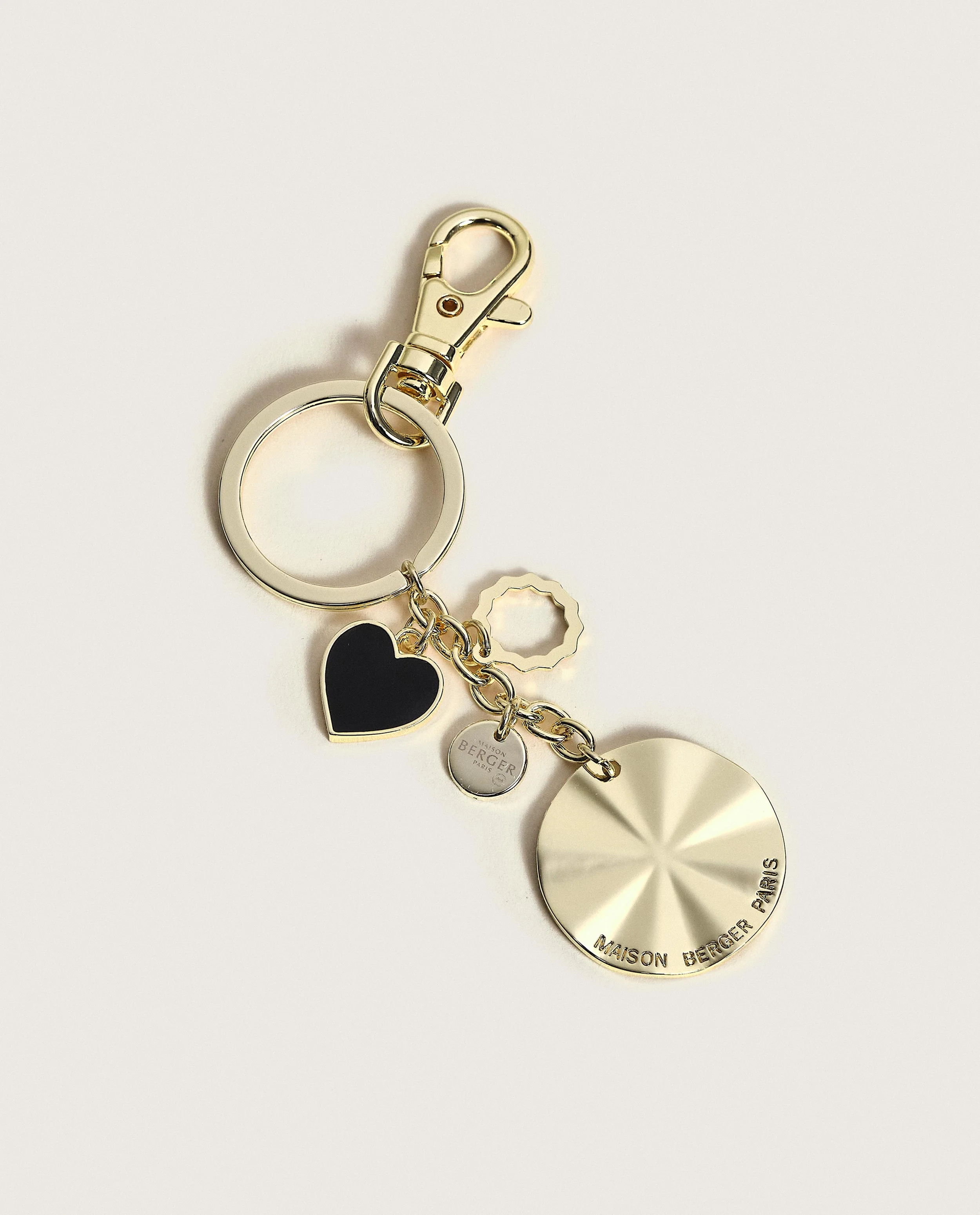 Little Treasures Ophelia Gift Pack Gold car diffuser & key rings - Image 5